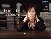Tablet Screenshot of danielletrussoni.com